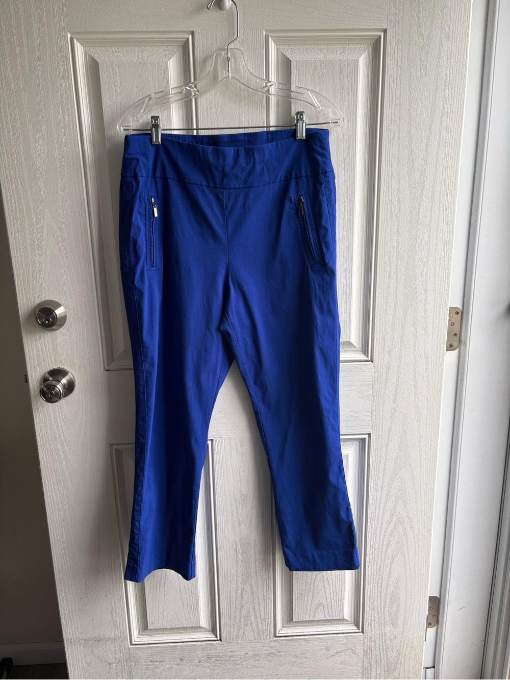 I.N.C. International Concepts Royal Blue Cropped Pants Size 12